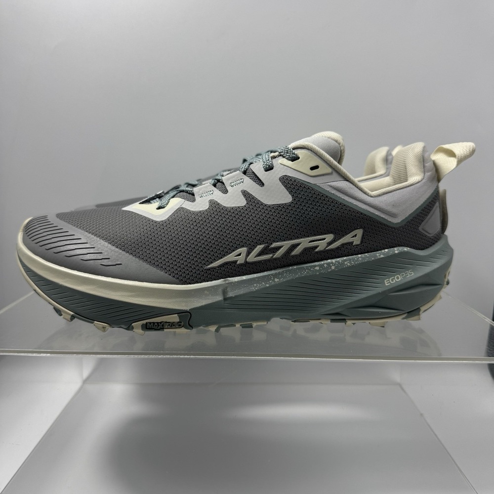 Brand New Altra Experience Wild 3 AL0A85U674R Gray Shoe Men's Size 10.5 Sample